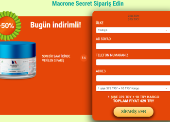 Macrone Secret Sipariş Edin