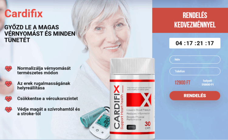 Cardifix kapszulák Hungary