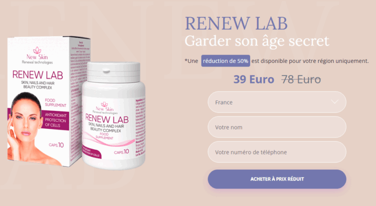 Renew Lab Acheter