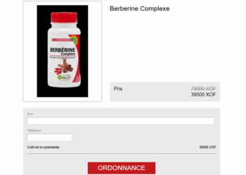 Berberine Complexe Cote d'Ivoire