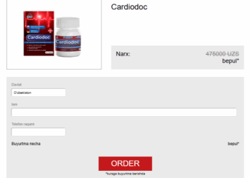 Cardiodoc Kapsulalar Uzbekistan