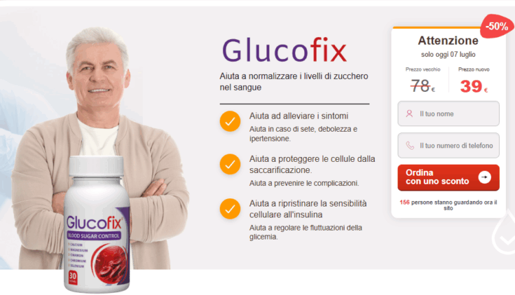 Glucofix Capsule Italy