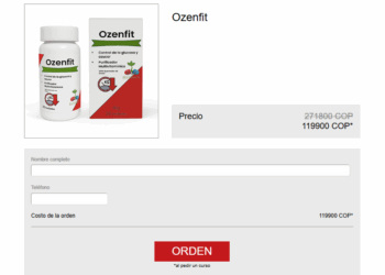 Ozenfit Cápsulas Colombia