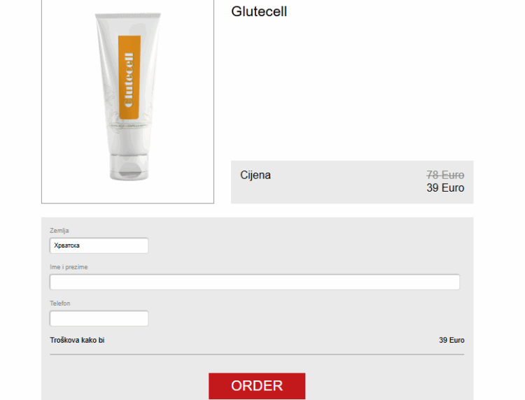 Glutecell Gel Cijena Croatia