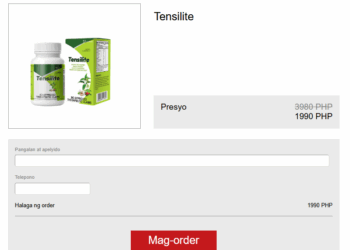 Tensilite Kapsula Philippines