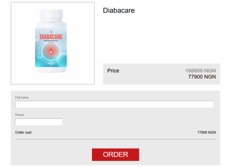 Diabacare Price Nigeria