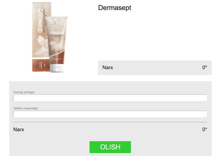 Dermasept Krem Uzbekistan