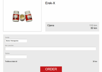 Erek X Cijena Bosnia & Herzegovina