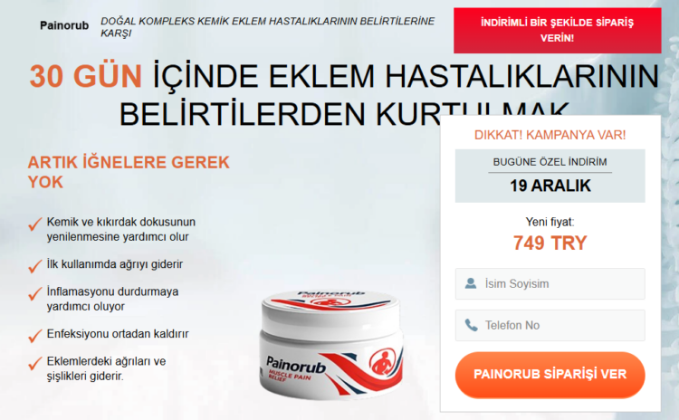 Painorub Fiyat Türkiye