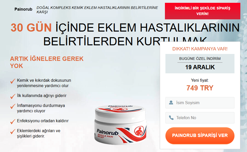 Painorub Fiyat Türkiye